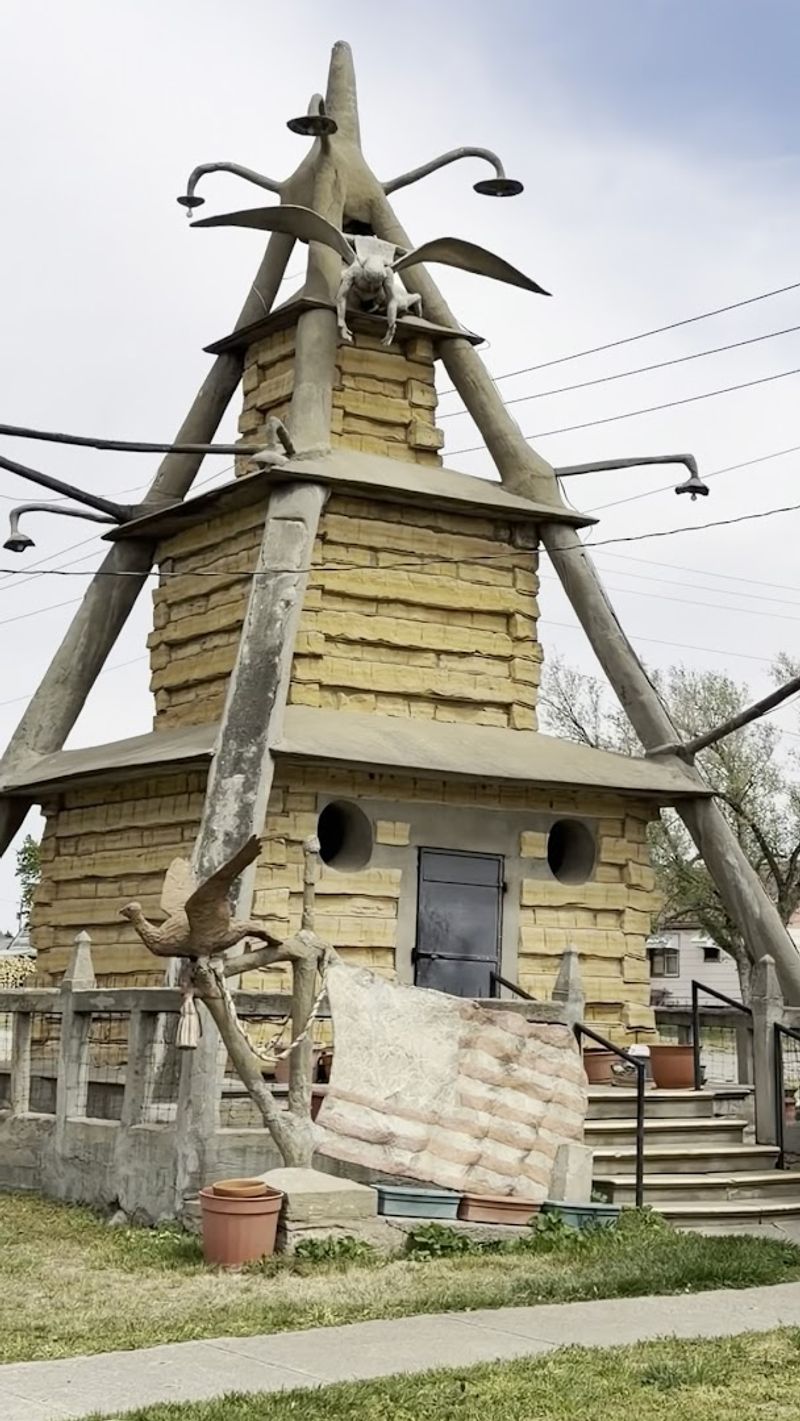 A Mausoleum He Built For Himself