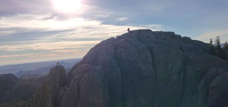 Granite Outcroppings and Changing Terrain