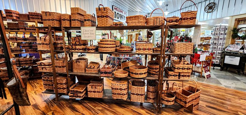 Handcrafted Baskets Signed by Amish Families