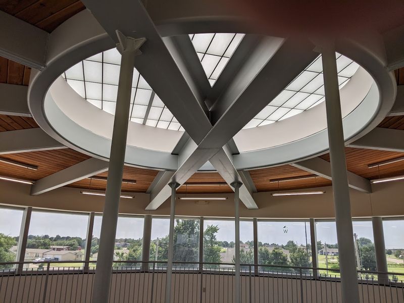 A 360-Degree Observation Deck Offers Views Of The Rebuilt Town