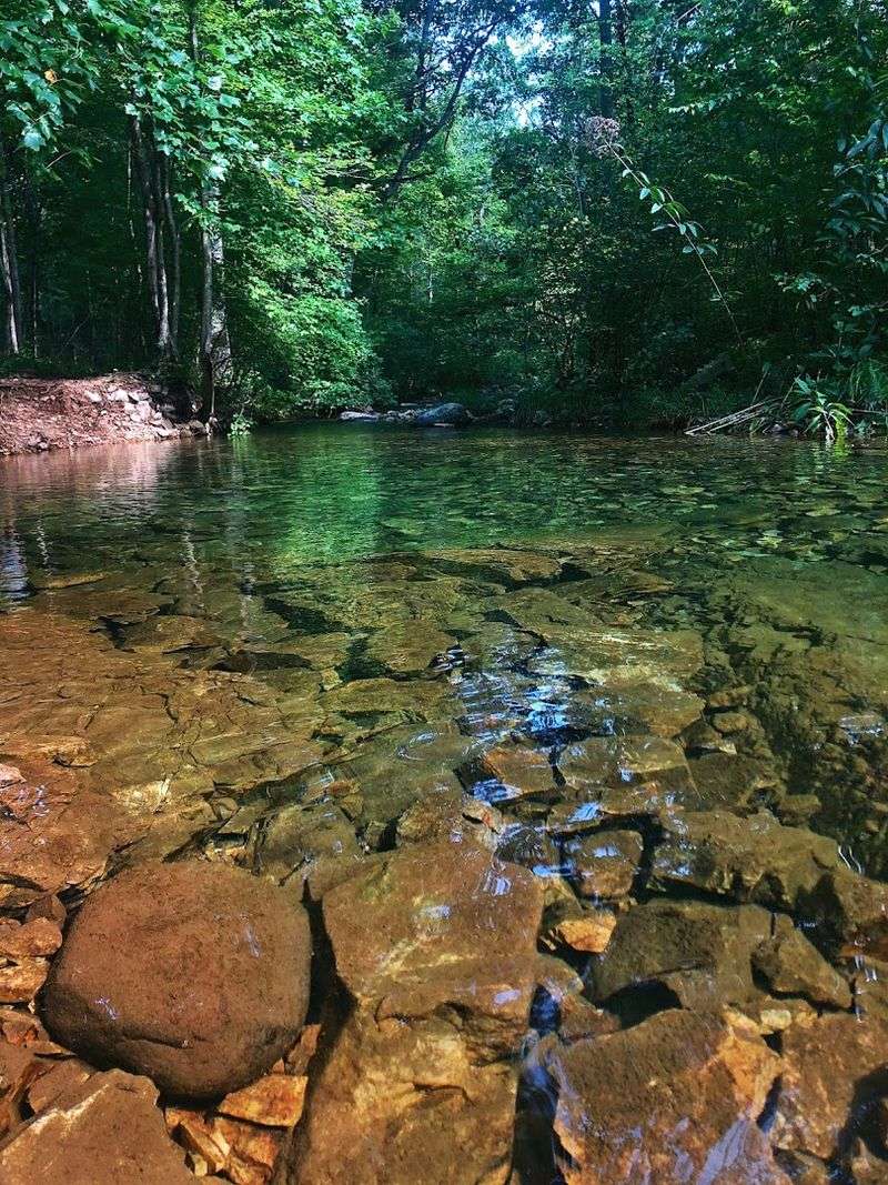 Crystal Clear Mountain Water
