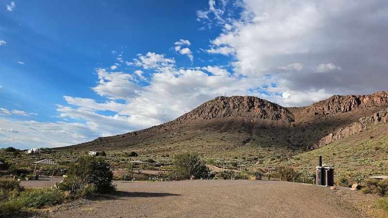 Desert Trails Beneath The Florida Mountains