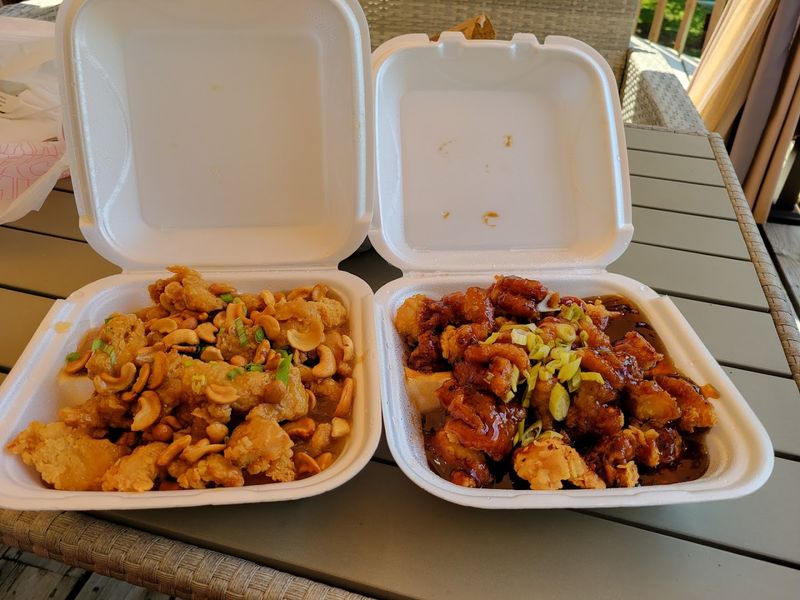 The Sesame Chicken And General Tso's Are Properly Fried, Not Soggy