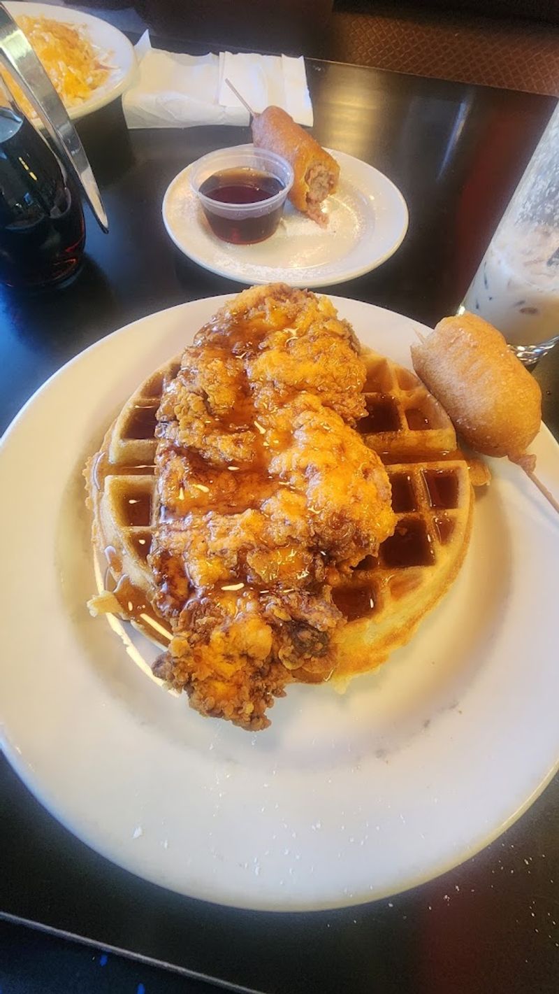 Chicken and Waffles and the Wilder Side of the Menu
