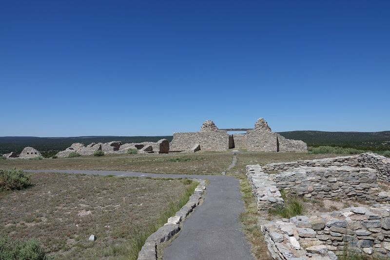 Ancient Stone Walls Beneath Endless Sky