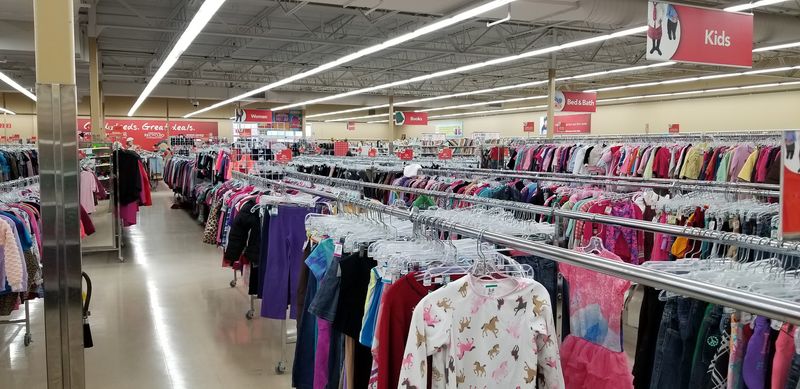 Clothing Is Sorted By Size