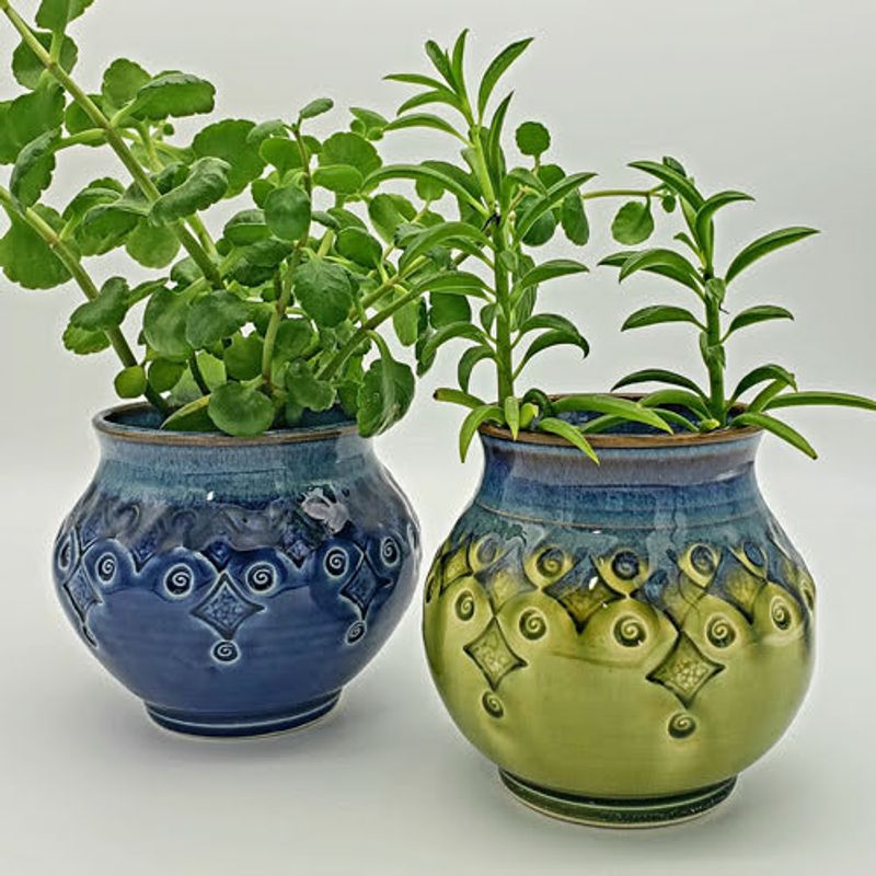Mountain Inspired Pottery Designs