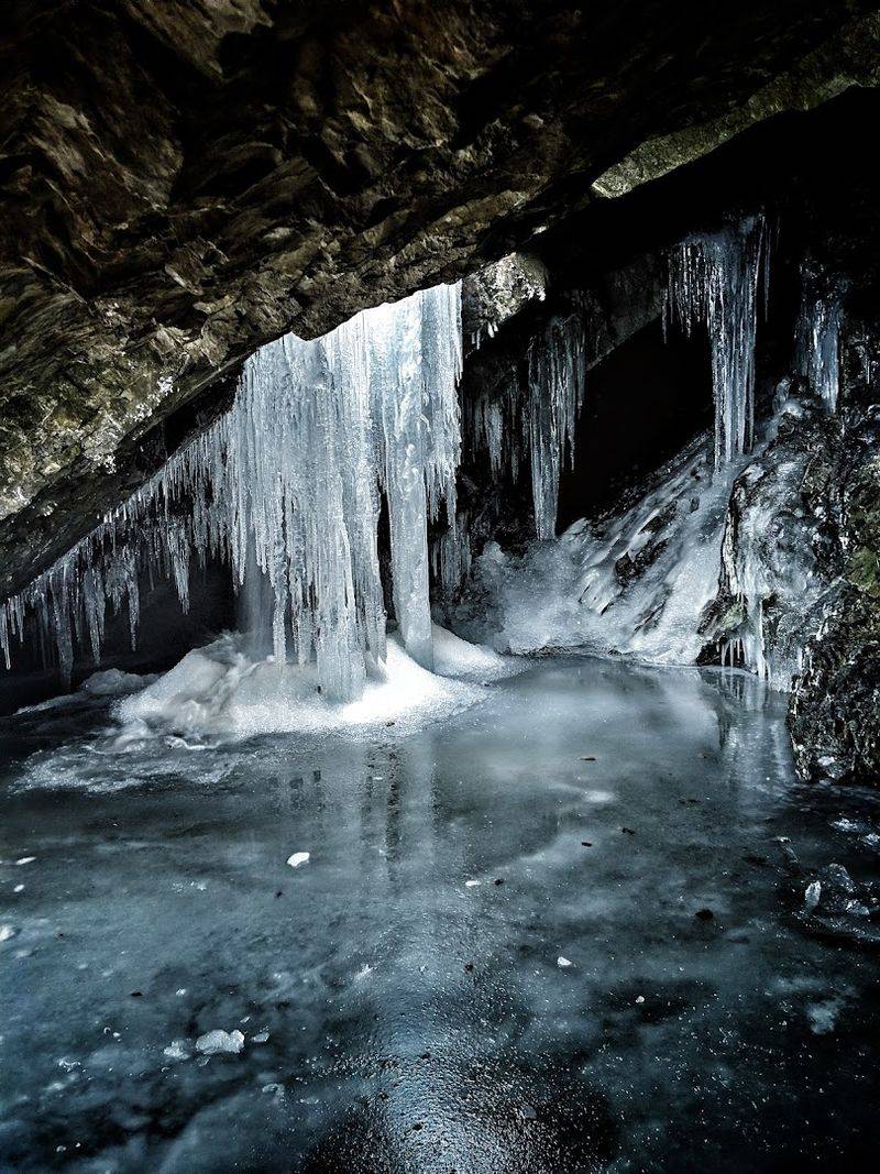 A Waterfall With A Geological Party Trick