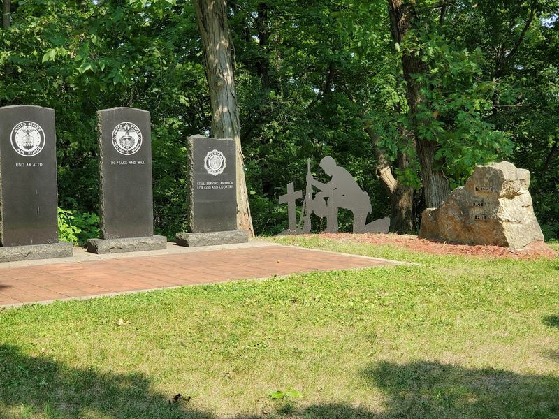 The Veterans Memorial and WWI Monument