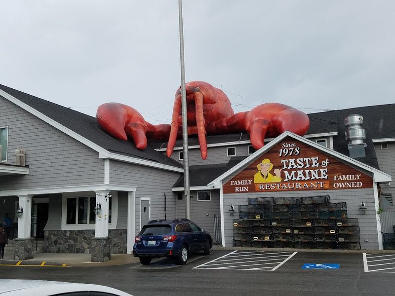 A Giant Lobster On The Roof