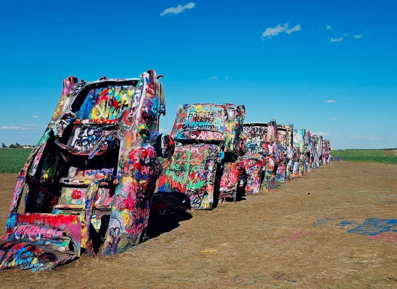 The Wild Origin Story Behind Those Buried Cars