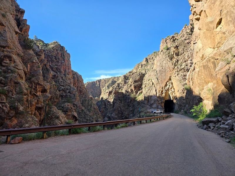 A Narrow Road Between Canyon Walls