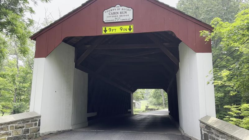 Historic Cabin Run Covered Bridge