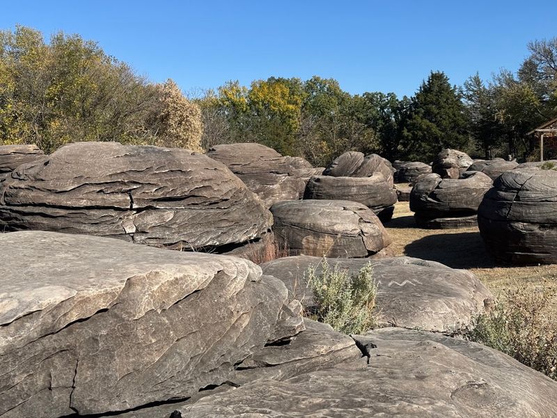 The Boulders Are Among The Largest Sandstone Concretions On Earth