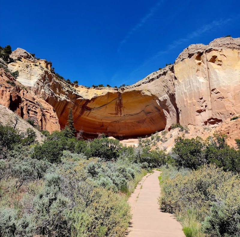 Red Cliffs With A Natural Soundtrack