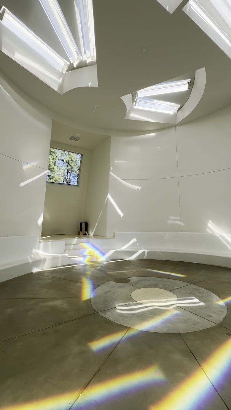 Rainbow Light Across White Walls