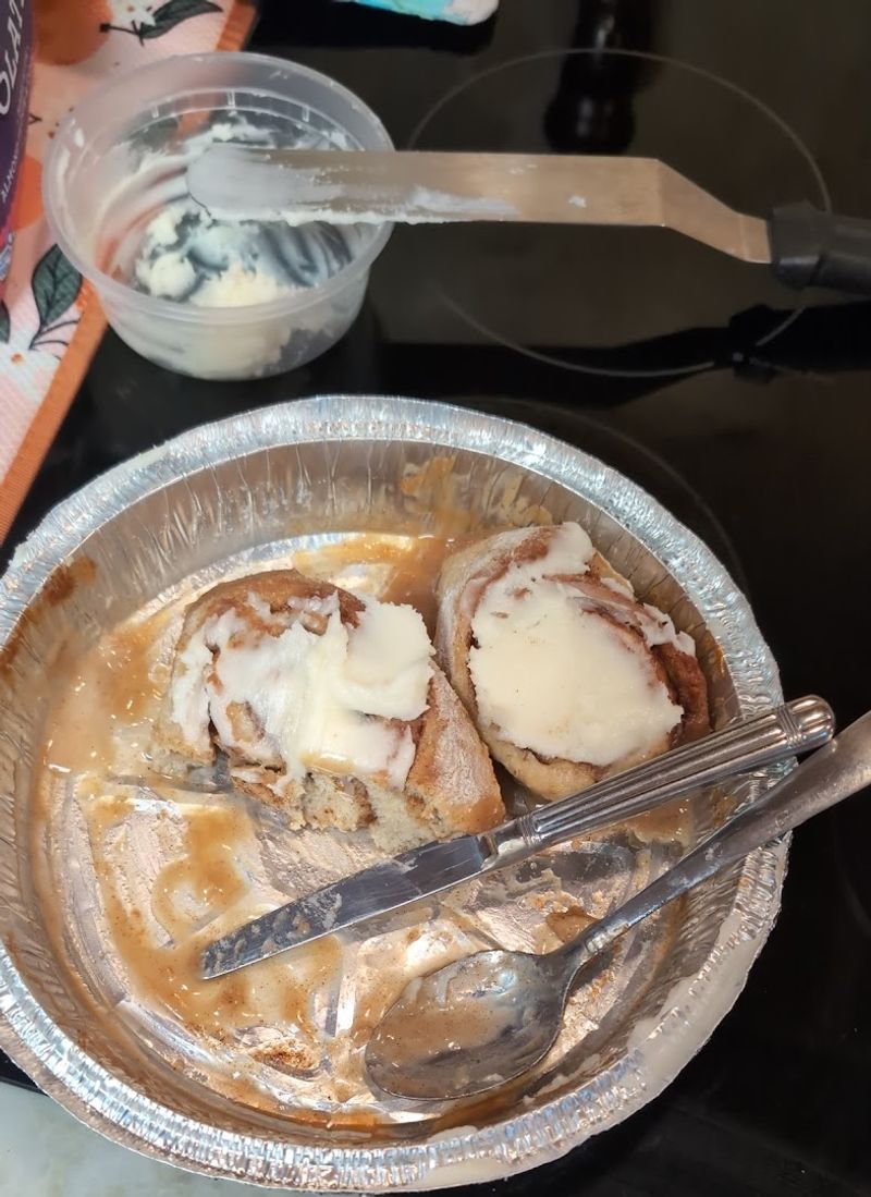 Freshly Baked Cinnamon Roll