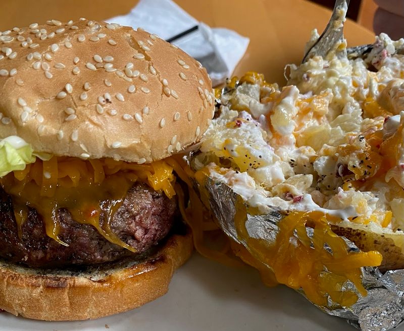 The Famous Half-Pound Cheeseburger