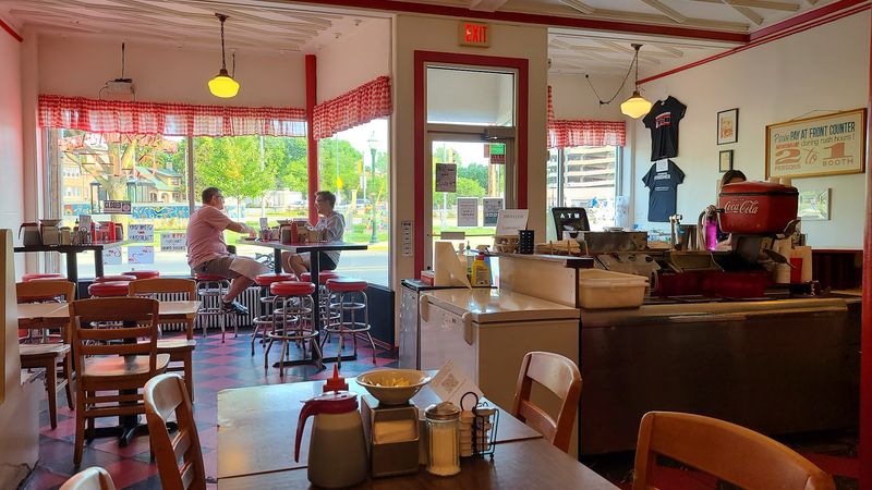 A Diner Frozen In Time