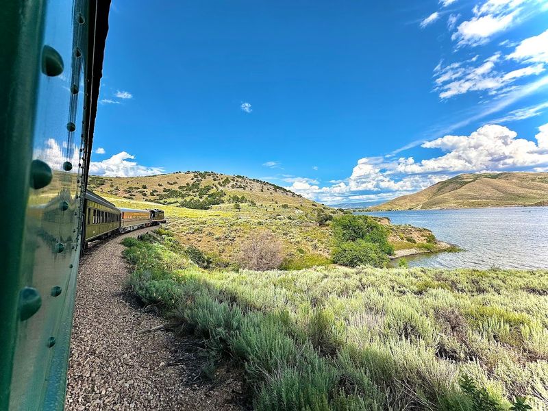 The Route Itself: Wasatch Mountains and Deer Creek Reservoir