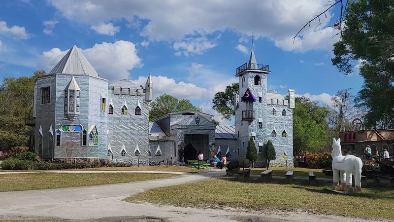 The Castle That Shines Silver