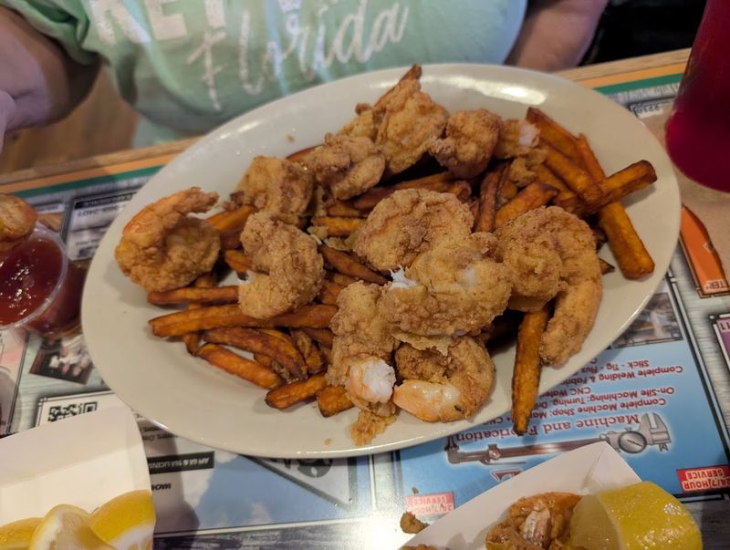 Try The Fried Seafood Platter