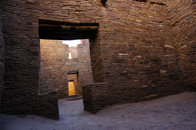 Ancient Rooms Built From Sandstone