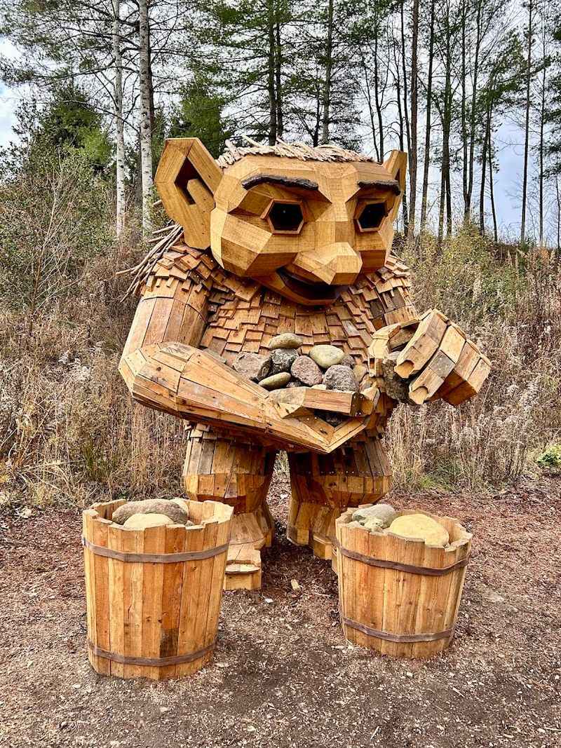 Outdoor Sculpture Adds Artful Surprise