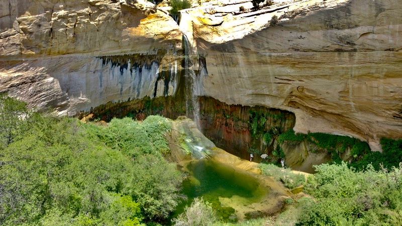 Upper Calf Creek Waterfall, Boulder, Utah