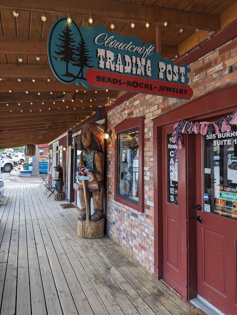 Old West Storefronts With Alpine Charm