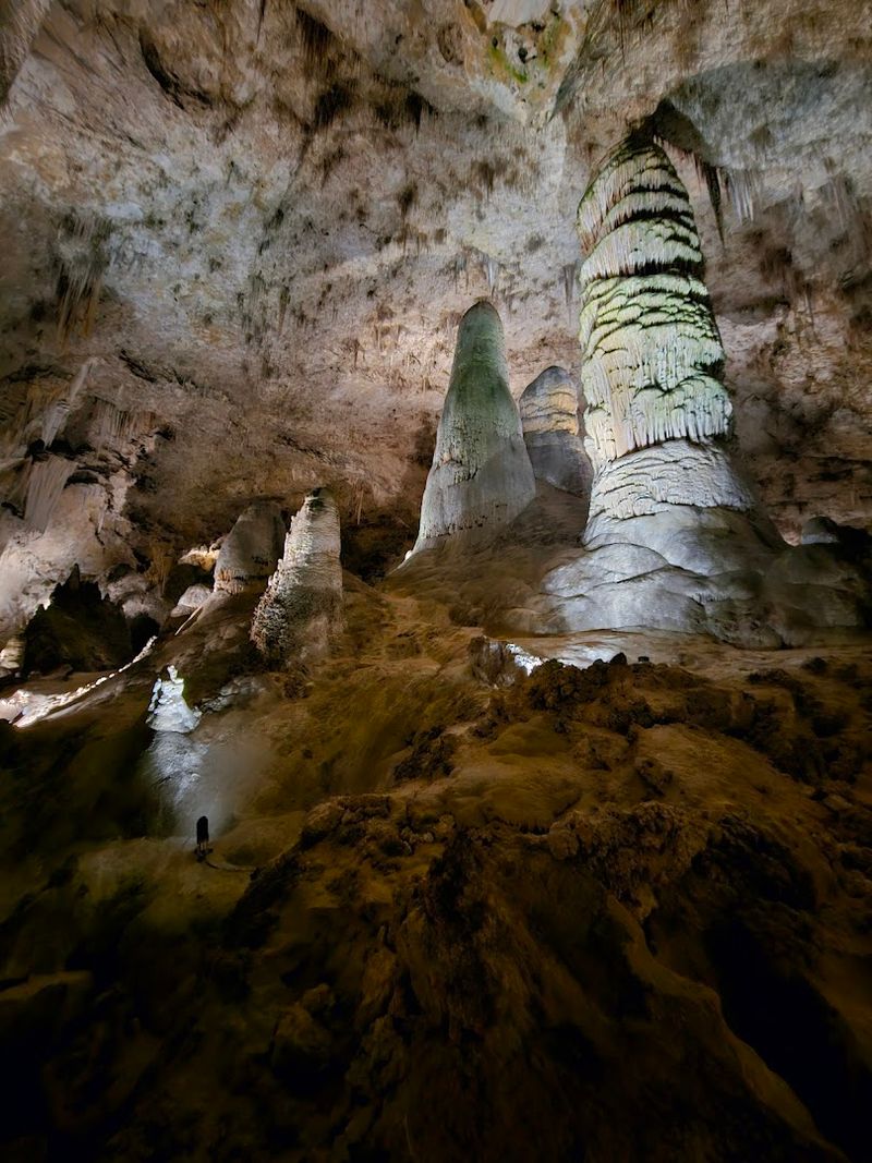 Lantern Glow In The Cavern