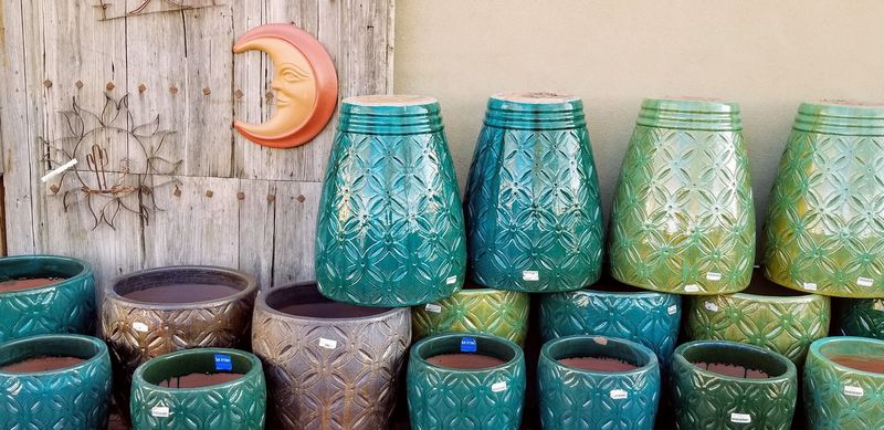 Garden Paths, Pottery, And Art