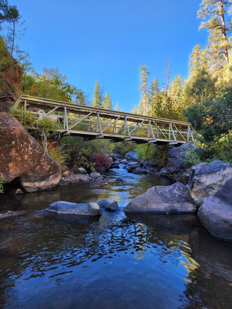 Mountain Water Beyond The Trail