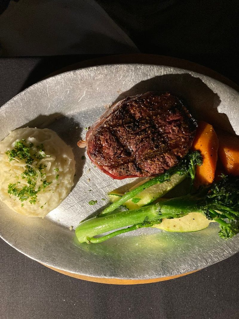 Steaks Served With An Old Town Glow