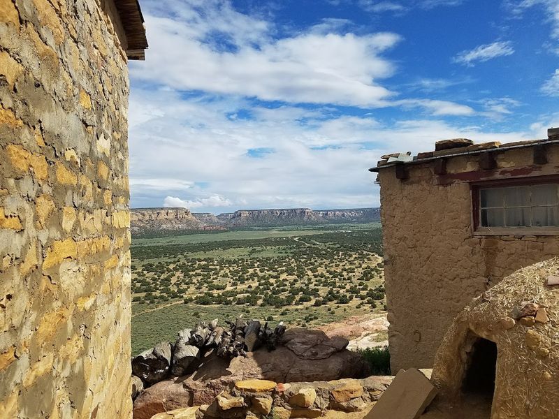 Walking Through A Living Sky-High Village