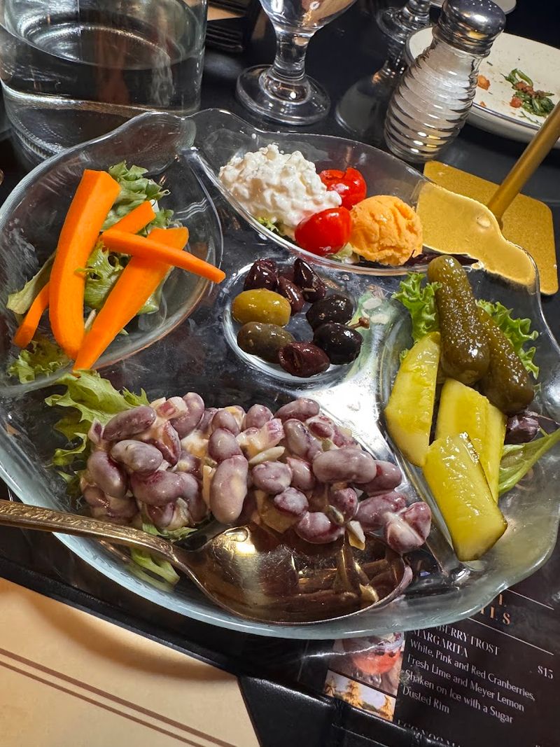 The Relish Tray And Soup Combo That Starts Everything Right