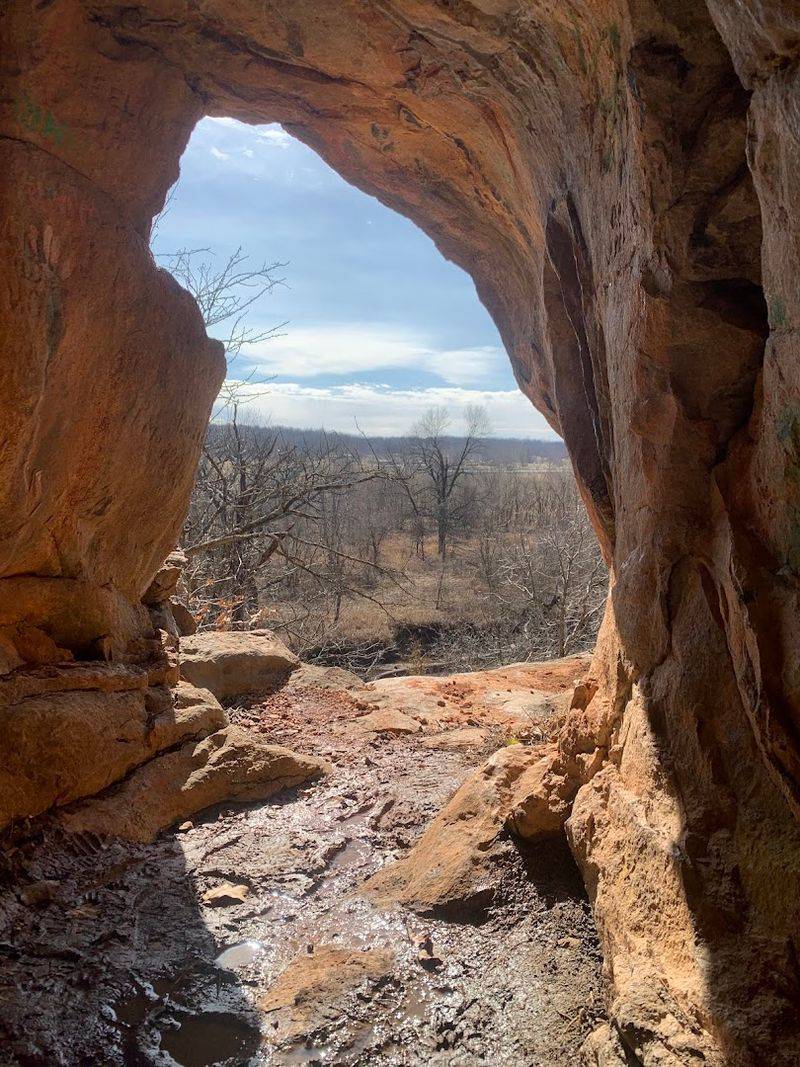 The Cave Entrance Offers A Glimpse Into The Underground World