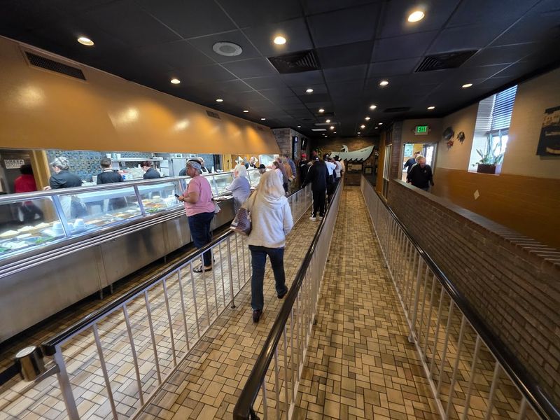The Legendary Cafeteria Line That Starts Before Lunch
