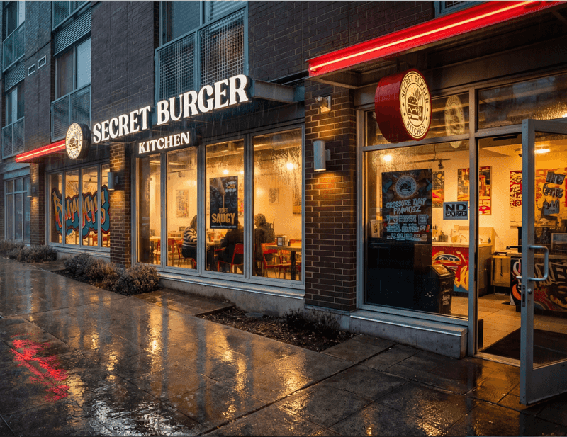 Secret Burger Kitchen Seattle Smash Burgers