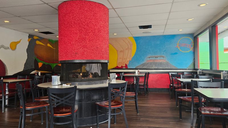 The Indoor Side Of Boomer's That Most People Drive Past