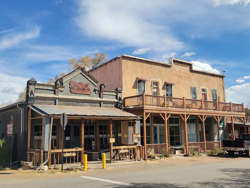 The Black Bird Saloon And Its Well-Worn Walls