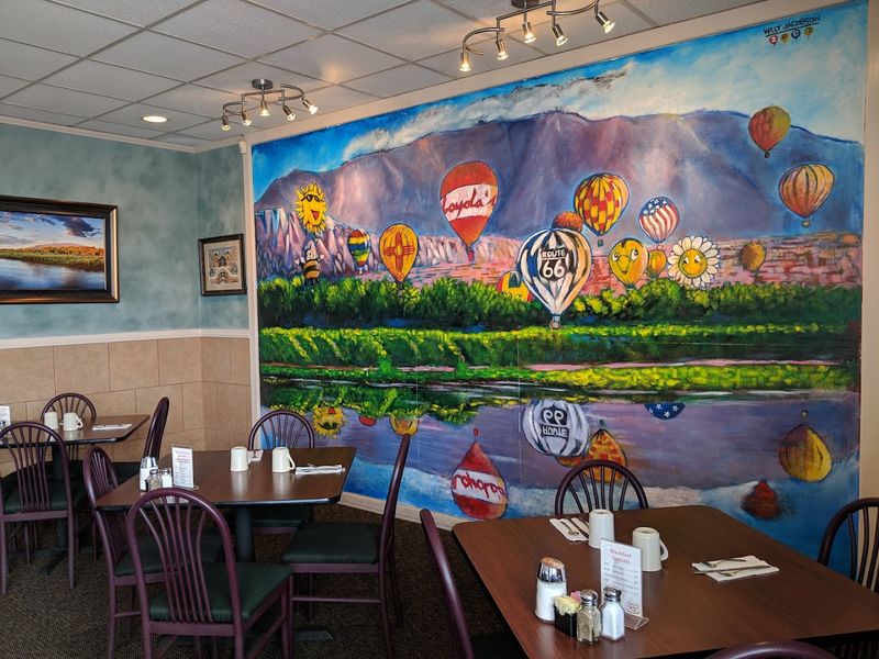 Clean Tables And Diner Warmth