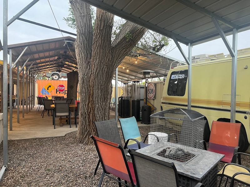A Spacious Patio Adds Southwest Personality