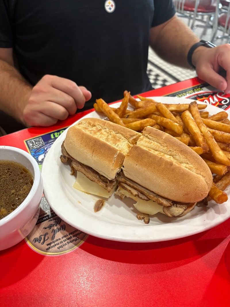 The French Dip and Sandwich Side of the Menu