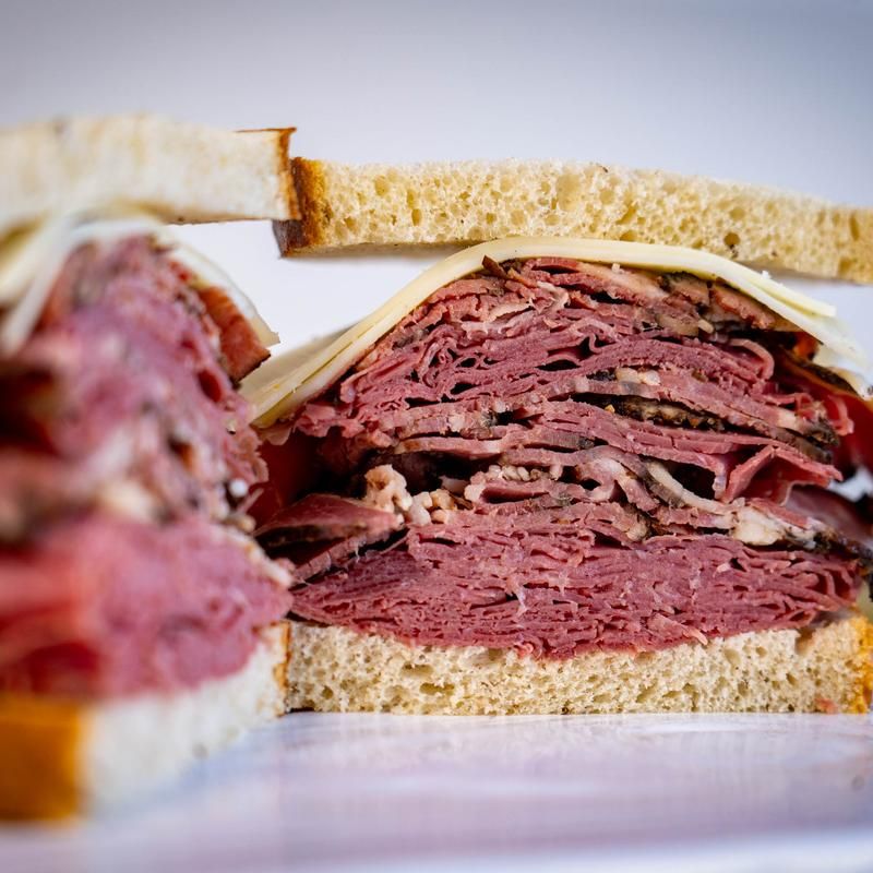 Hot Pastrami At Morry’s Deli
