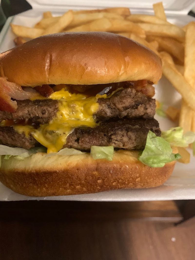 The Big Lew Burger That Earns Its Name