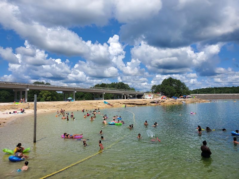 Swimming At The Spillway