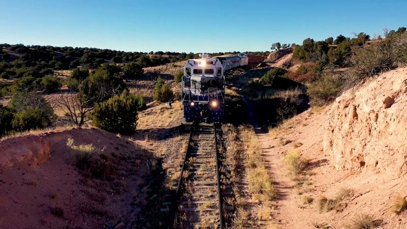 Golden Hour Along The Tracks