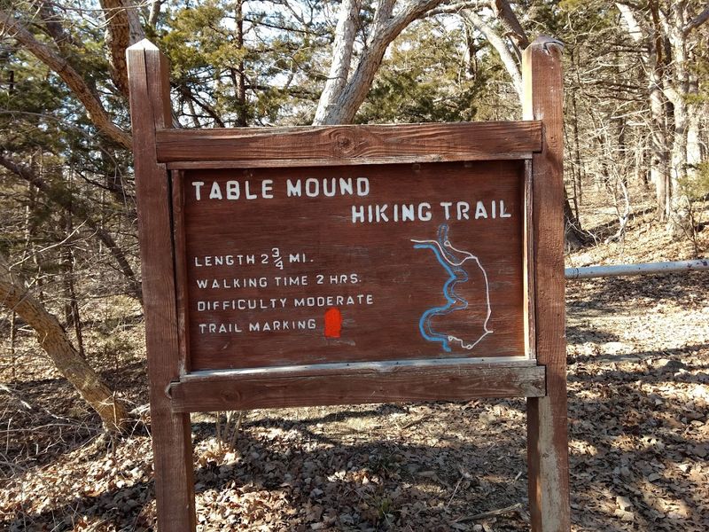 The Table Mound Hiking Trail