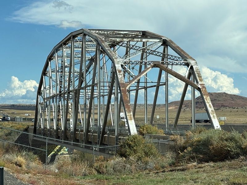 Steel Arches Over Desert Silence